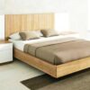 Giường ngủ gỗ công nghiệp gỗ MDF giá rẻ GNG-001