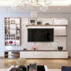 Kệ tivi gỗ kiểu hiện đại sang đẹp cho căn hộ KTV-001