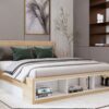 Mẫu giường gỗ công nghiệp đẹp cho phòng ngủ sang xịn