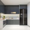 Mẫu tủ bếp gỗ công nghiệp chữ L chất lượng rẻ đẹp TBG-006