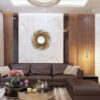 Vách ốp tường phòng khách đẹp, sang trọng VO-034